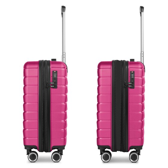 Bench Paris 4 ruote Carrello della cabina S 55 cm con piega di espansione