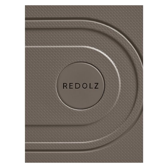 Redolz Essentials 11 4 ruote Set di valigie 3 pezzi con piega di espansione