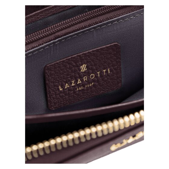 Lazarotti Portafoglio Bologna XL con zip in pelle 19 cm