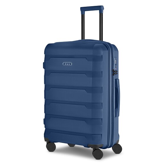 d&n South Dakota 4 ruote Set di valigie 3 pezzi con piega di espansione