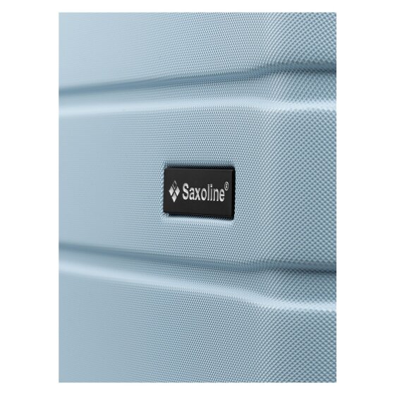 Saxoline Miami 4 ruote Set di valigie 2 pezzi con piega di espansione