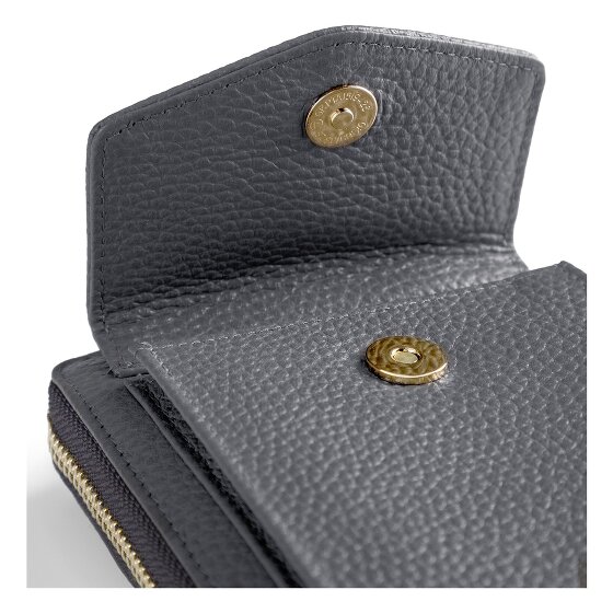 Lazarotti Bologna Portafoglio in pelle con zip Custodia per cellulare in pelle 19 cm