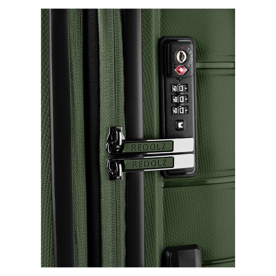 Redolz Essentials 11 4 ruote Set di valigie 3 pezzi espandibile