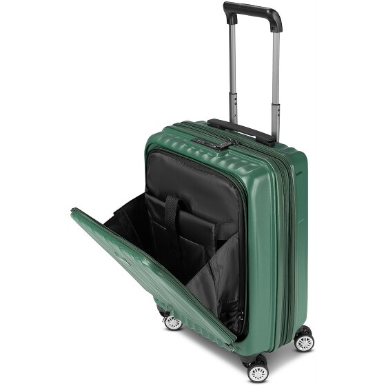 Bric's Cervia 2.0 4 ruote Carrello della cabina S 55 cm Scomparto per laptop con piega di espansione