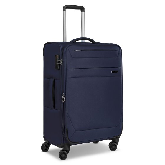 Worldpack Chicago 4 ruote Carrello M 67 cm con piega di espansione