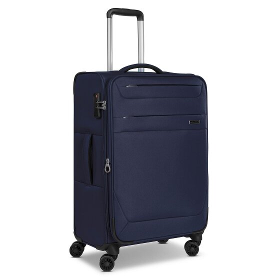 Worldpack Chicago 4 ruote Carrello M 67 cm con piega di espansione