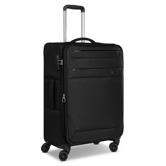Worldpack Chicago 4 ruote Carrello M 67 cm con piega di espansione