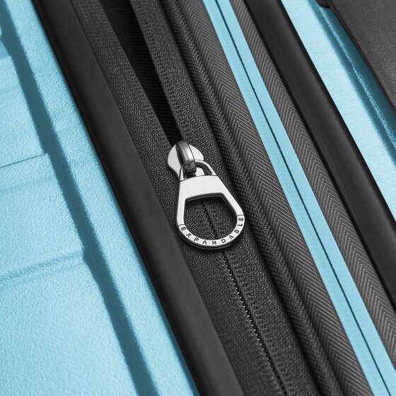 Bergpfeil Set di valigie da viaggio a 4 ruote, 3 pezzi, con ripiegamento elastico