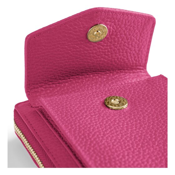 Lazarotti Bologna Portafoglio in pelle con zip Custodia per cellulare in pelle 19 cm