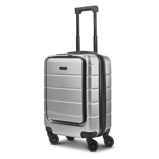 Police Dublin 4 ruote Trolley cabina S 54 cm Vano porta PC espandibile