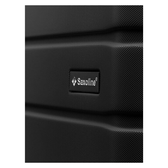 Saxoline Set di valigie Miami a 4 ruote S+L espandibile