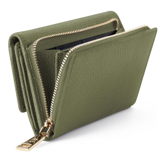 Lazarotti Bologna Portafoglio XL in pelle con scomparto con zip 14 cm