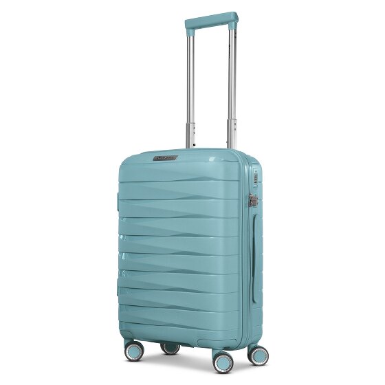 Franky London 4 ruote Trolley cabina S 55 cm espandibile