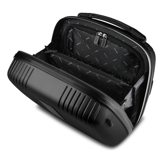 Redolz Set di valigie Essentials 14 a 4 ruote + beauty case 4 pezzi con piega elastica