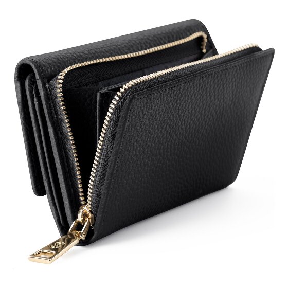 Lazarotti Bologna Portafoglio XL in pelle con scomparto con zip 14 cm