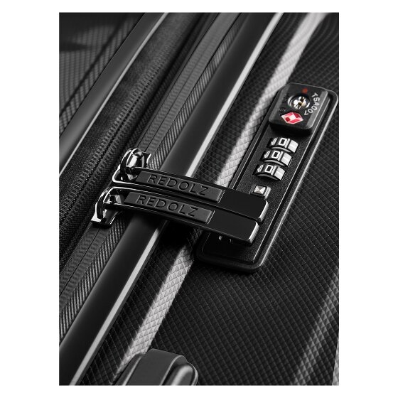 Redolz Essentials 14 4 ruote Set di valigie 2 pezzi espandibile