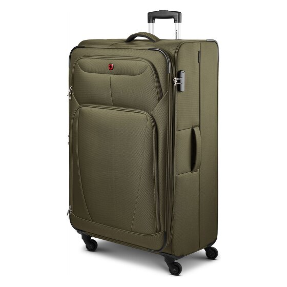 Wenger Carrello Beaumont a 4 ruote XL da 87 cm, misura speciale con tasca espandibile