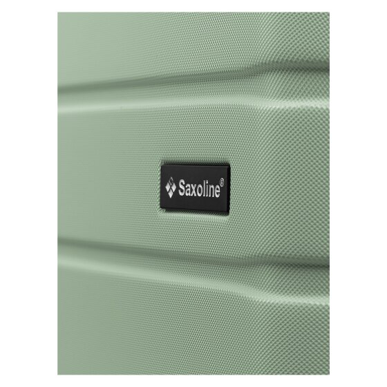 Saxoline Set di valigie Miami a 4 ruote S + L espandibile