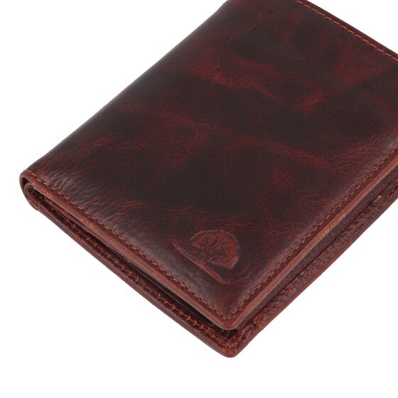 Greenburry Rugged Portafoglio Protezione RFID Pelle 12.5 cm