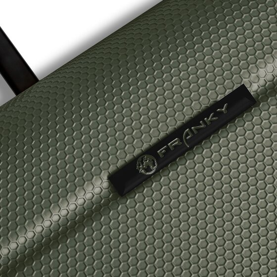 Franky Munich 4.0 Set di valigie a 4 ruote, 3 pezzi con piega elastica