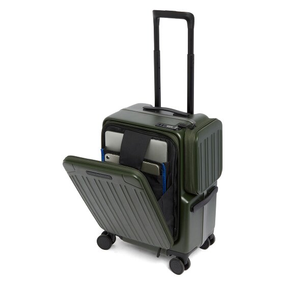Piquadro PQ-Light 4 ruote Trolley cabina 55 cm Vano porta PC