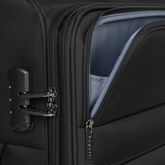 bugatti Valencia Soft 4 ruote Carrello L 75 cm con piega di espansione