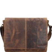 Greenburry Borsa a tracolla messenger vintage in pelle 33 cm Foto del prodotto
