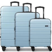 Saxoline Miami 4 ruote Set di valigie 3 pezzi con piega di espansione Foto del prodotto