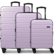 Saxoline Miami 4 ruote Set di valigie 3 pezzi con piega di espansione Foto del prodotto