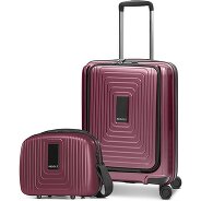 Redolz Set di valigie Essentials 14 2 pezzi trolley da cabina con piega elastica + beauty case Foto del prodotto