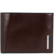 Piquadro Portacarte di credito quadrato blu in pelle 12,5 cm Foto del prodotto