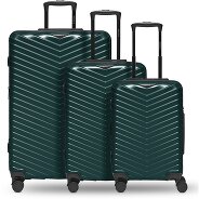 Redolz Essentials 18 4 ruote Set di valigie 3 pezzi con piega di espansione Foto del prodotto