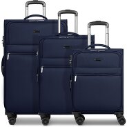 bugatti Valencia Soft 4 ruote Set di valigie 3 pezzi con piega di espansione Foto del prodotto