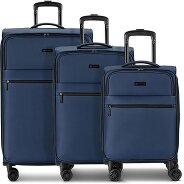 bugatti Valencia Soft 4 ruote Set di valigie 3 pezzi con piega di espansione Foto del prodotto