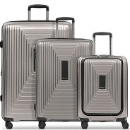 Redolz Essentials 14 4 ruote Set di valigie 3 pezzi con piega di espansione Foto del prodotto