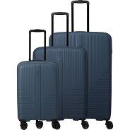 Travelite Air Stripe 4 ruote Set di valigie 3 pezzi con piega di espansione Foto del prodotto
