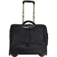 Dermata 2 ruote Trolley business 22 cm Vano porta PC Foto del prodotto
