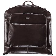 Piquadro Borsa porta abiti quadrata blu in pelle 55 cm Foto del prodotto