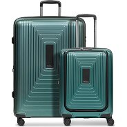 Redolz Set di valigie Essentials 14 a 4 ruote 2 pz. scomparto per laptop con piega elastica Foto del prodotto