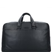Piquadro Borsa da viaggio quadrata blu in pelle 52 cm Foto del prodotto