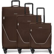 Stratic taska set di valigie a 4 ruote 3 pezzi con piega elastica Foto del prodotto