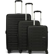 American Tourister Aerojoy 4 ruote Set di valigie 3 pezzi con piega di espansione Foto del prodotto