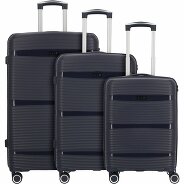 d&n Travel Line 4200 Set di valigie a 4 ruote 3 pezzi. Foto del prodotto