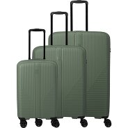 Travelite Air Stripe 4 ruote Set di valigie 3 pezzi con piega di espansione Foto del prodotto