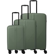 Travelite Air Stripe 4 ruote Set di valigie 3 pezzi con piega di espansione Foto del prodotto