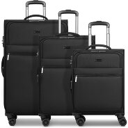 bugatti Valencia Soft 4 ruote Set di valigie 3 pezzi con piega di espansione Foto del prodotto
