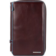 Piquadro Custodia per passaporto da viaggio quadrata blu in pelle 14 cm Foto del prodotto