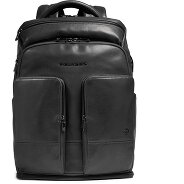 Piquadro Zaino zaino da viaggio RFID in pelle 44 cm scomparto per laptop Foto del prodotto