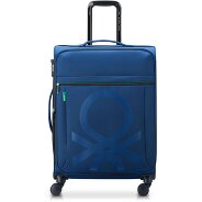 Delsey Paris x United Colors of Benetton Colour Bock Trolley a 4 ruote da 67 cm con piega elastica Foto del prodotto