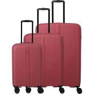 Travelite Air Stripe 4 ruote Set di valigie 3 pezzi con piega di espansione Foto del prodotto